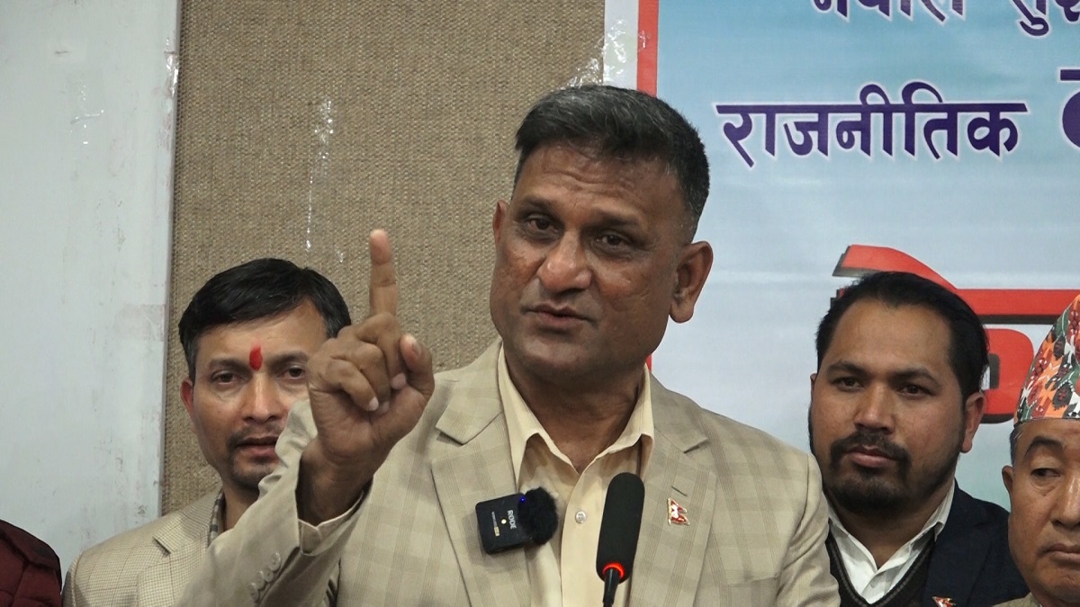 रमेश खरेलद्वारा ‘नेपाल सुशासन पार्टी’ घोषणा