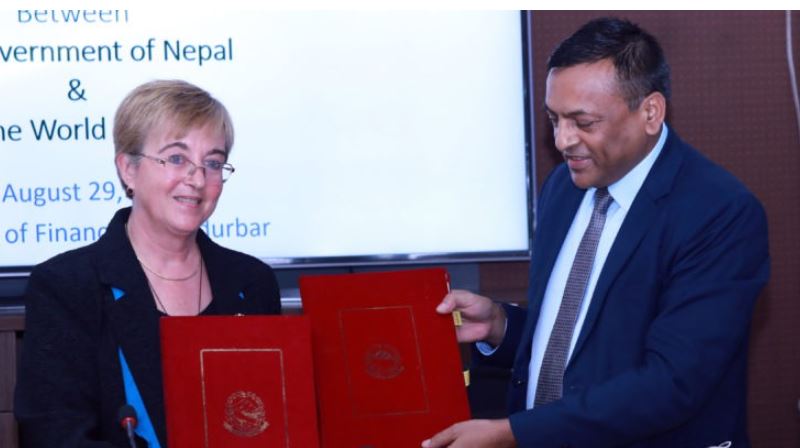 विश्व बैंकले नेपाललाई १२ अर्ब ७५ करोड बराबरको सहुलितपूर्ण ऋण दिने
